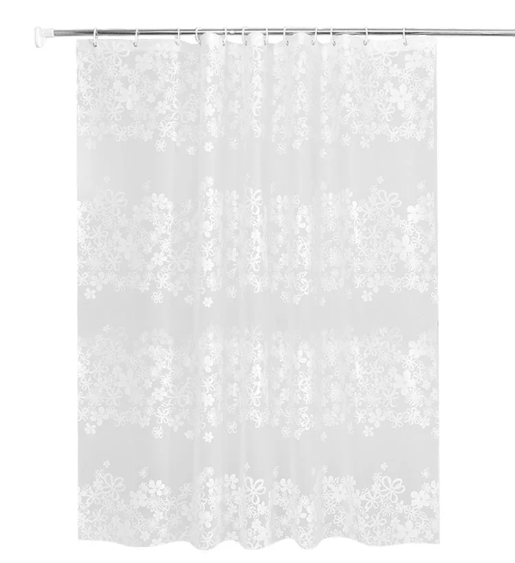 

European Waterproof and Mildew Proof Thickened Shower Curtain PEVA Bathroom Curtain Toilet Bathroom Curtain