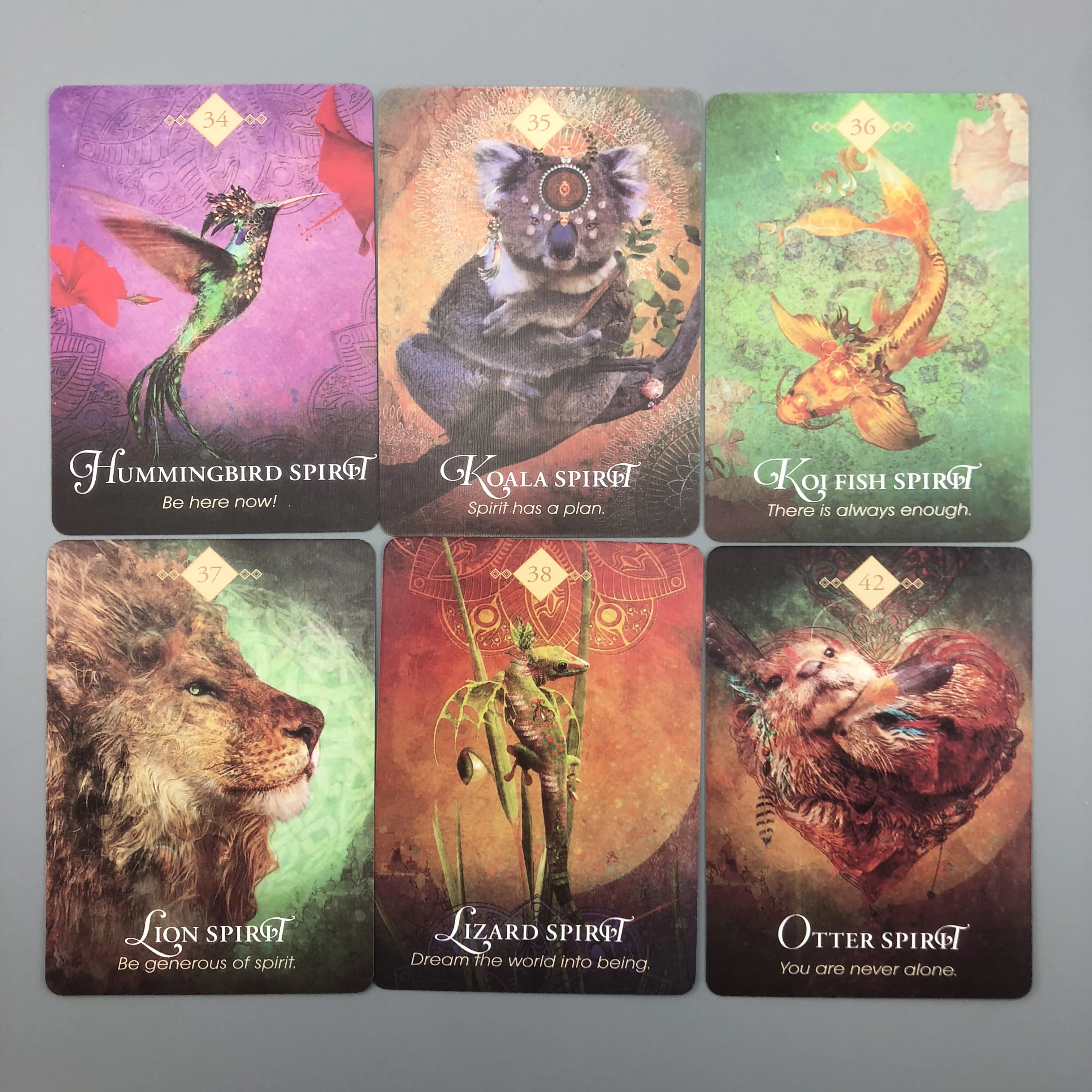 The Spirit Animal оракул карты Таро игры колода английский для новой версии Tarot карточная