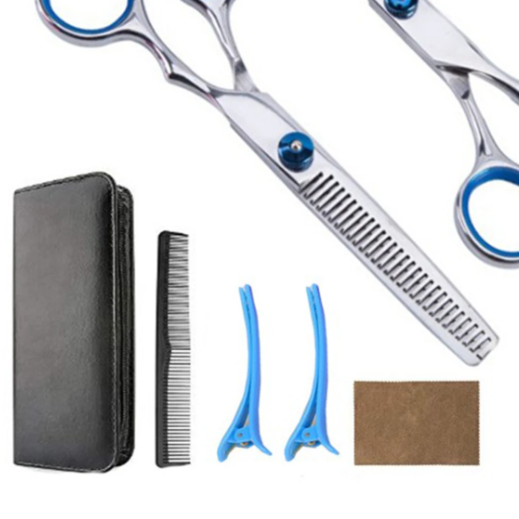 

Stainless Steel Hair Cutting Scissors Thinning Scissors Set, Perfect Gifts for