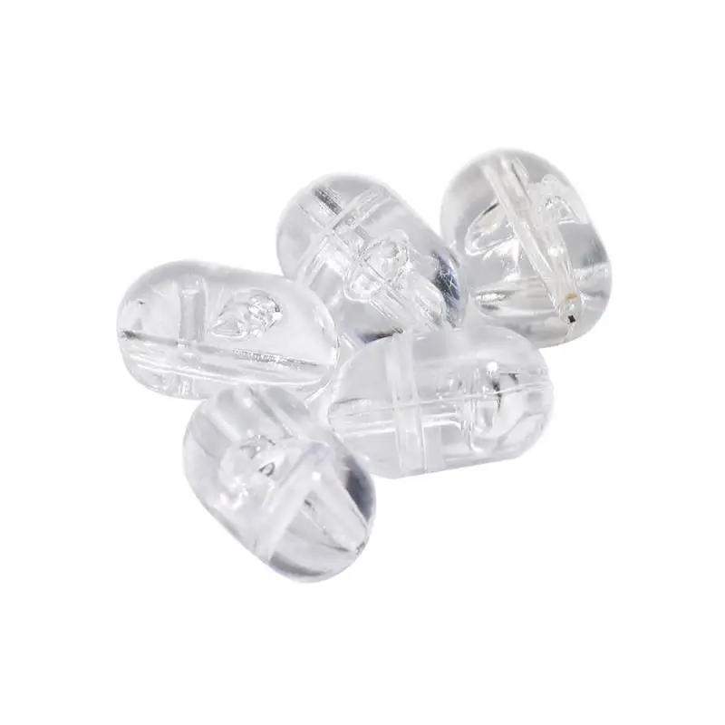 Пластиковые крестообразные бусины для рыбалки Т-образные Овальные 2 размера