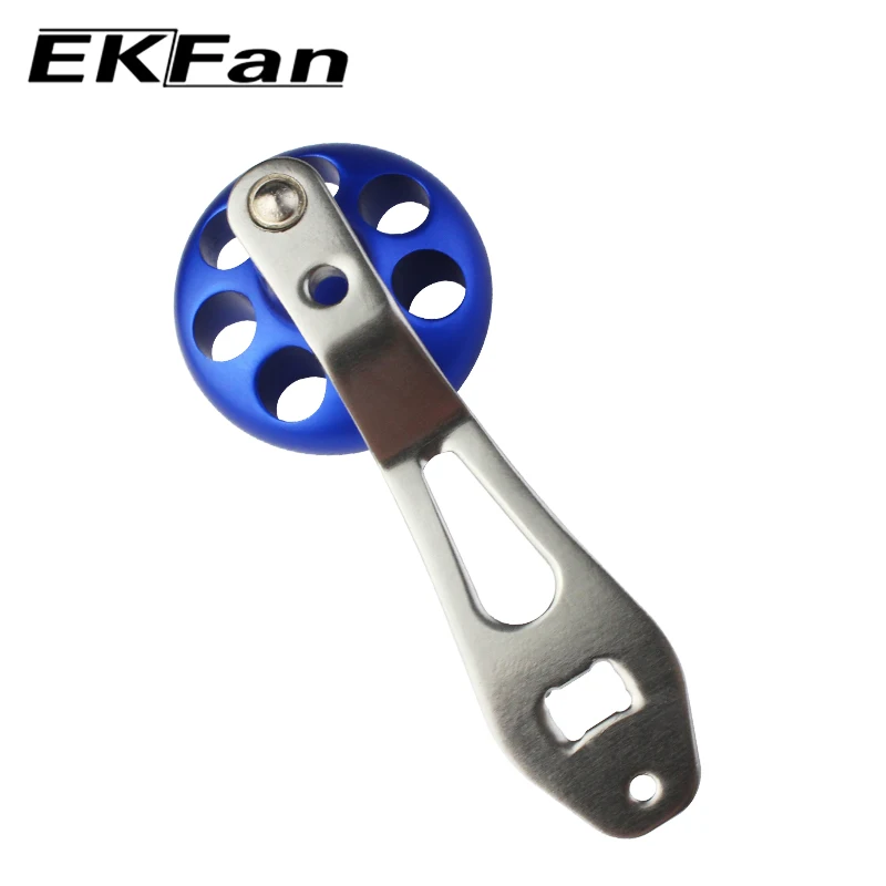 Ручка для катушки рыболовной Unique Design Aluminum Alloy Hollow 8*5mm Hole EKFan Длина 80 мм для ловли на живца.