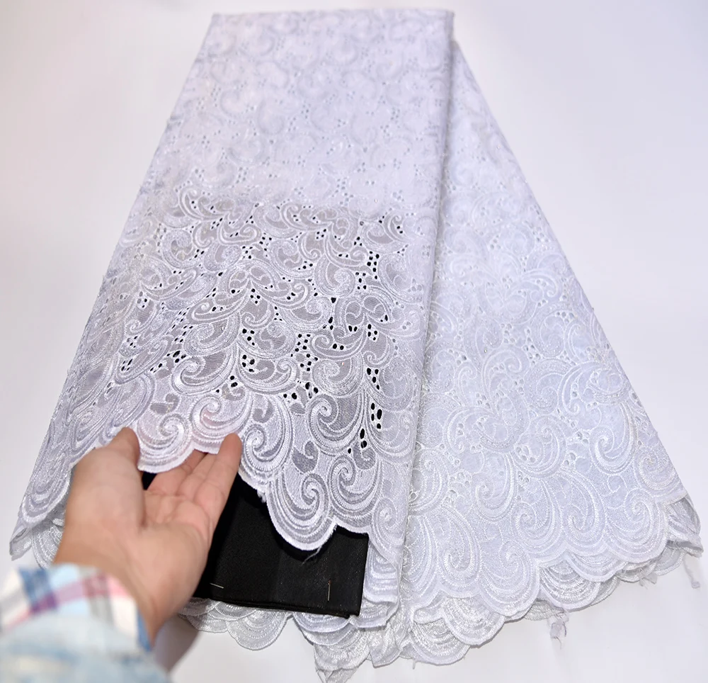 Африканская кружевная ткань из органзы ручной работы 2020 Высокое качество