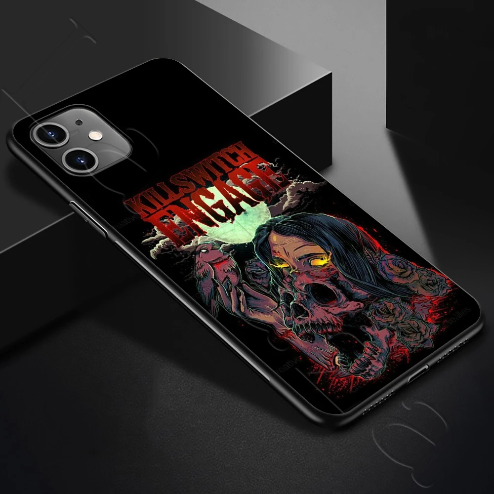 Lavaza Killswitch Engage Five Finger Silicone Soft Case for iPhone XS Max XR X 8 7 6 6S Plus 5 5S SE | Мобильные телефоны и