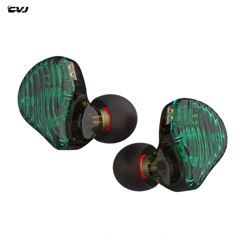 Наушники-вкладыши с гибридным драйвером CVJ CSE 1BA + 1DD гарнитура Hi-Fi монитором для