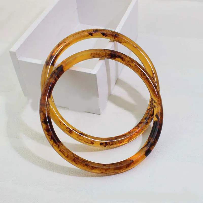 1 шт. 13 см сумка для дома круглая ручка из смолы высококачественные Сменные ручки