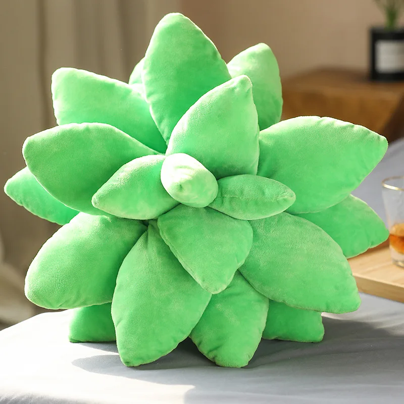 

Succulent Plants Plush Toy Real Life Stuffed Plant Pillows Doll Sofa Cushion Bolster Plushie Toys for Children Home Deocr