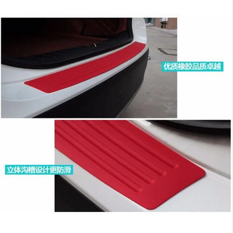 Автомобильный Стайлинг резиновые защитные наклейки для заднего бампера Toyota Allion