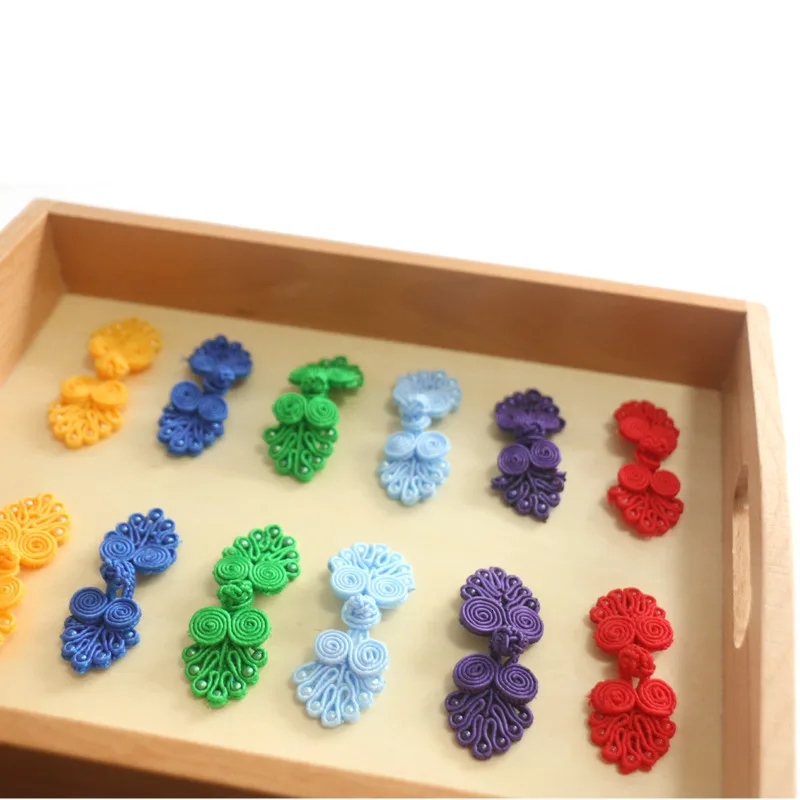 Деревянный лоток Монтессори Набор обучающих сенсорных игрушек для детей