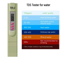 50pcslot tds meter water quality tester portable 0 9990 ppm filter pen with lcd display aquarium drinking water purity analyzer