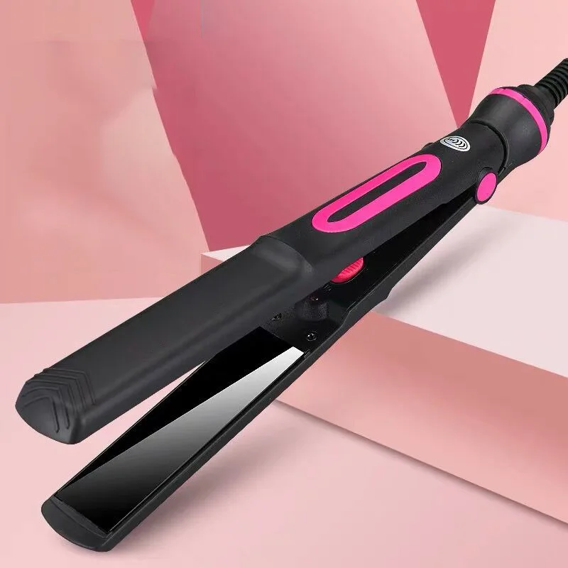 

Hair Straightener temperature adjustment Ceramic Tourmaline Ionic Flat Iron Hair Straightener Widen panel Hair Straightener