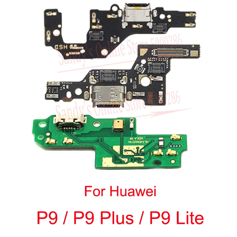 

New USB Charging Port Board Dock Flex Cable For Huawei P9 / P9 Lite / P9 Plus P9+ Charge Board Connector Flex Cable Repair Parts