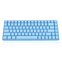 RGB White Backlit Gaming Mini Mechanical Keyboard 84-Key Bluetooth 2 4G Wireless Hot Swappable Outemu Switch Keycaps Gamer