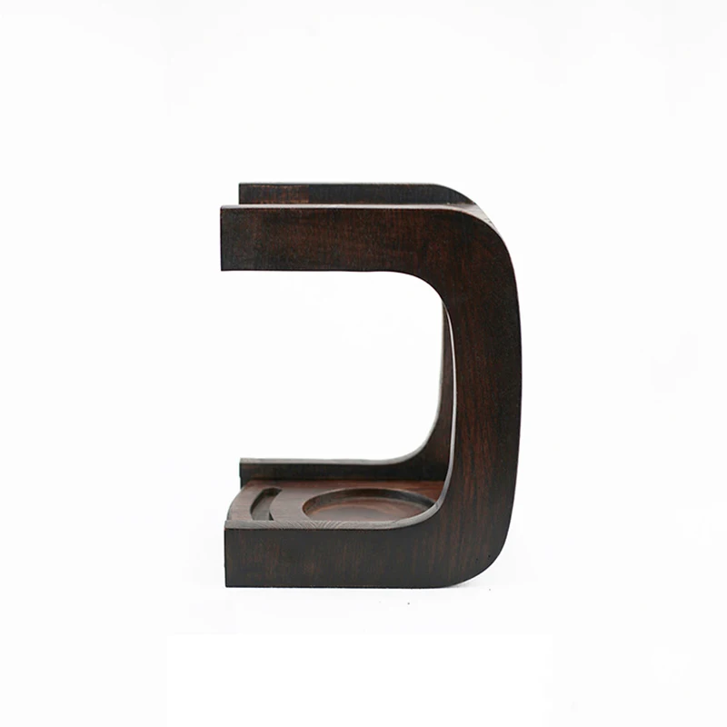 Многоразовый набор фильтров для кофе из массива дерева ручная работа держатель