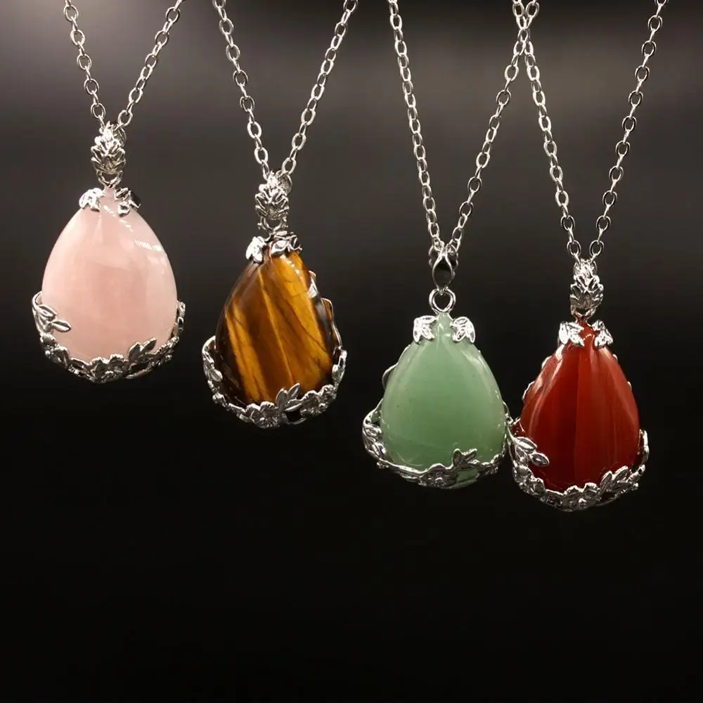 Оптовая продажа подвеска из натурального камня Агата аметиста кварца кристалла