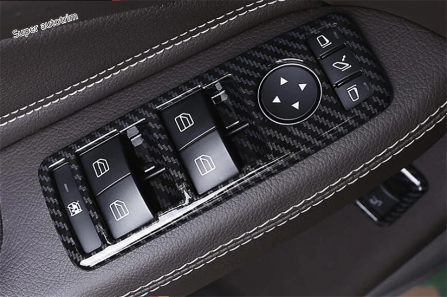 Lapetus дверь подлокотник окно стекло Лифт кнопка панель накладка для Mercedes Benz A / B C E