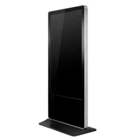 hd media player 1080p floor standing 55 inch android touch screen info kiosk display