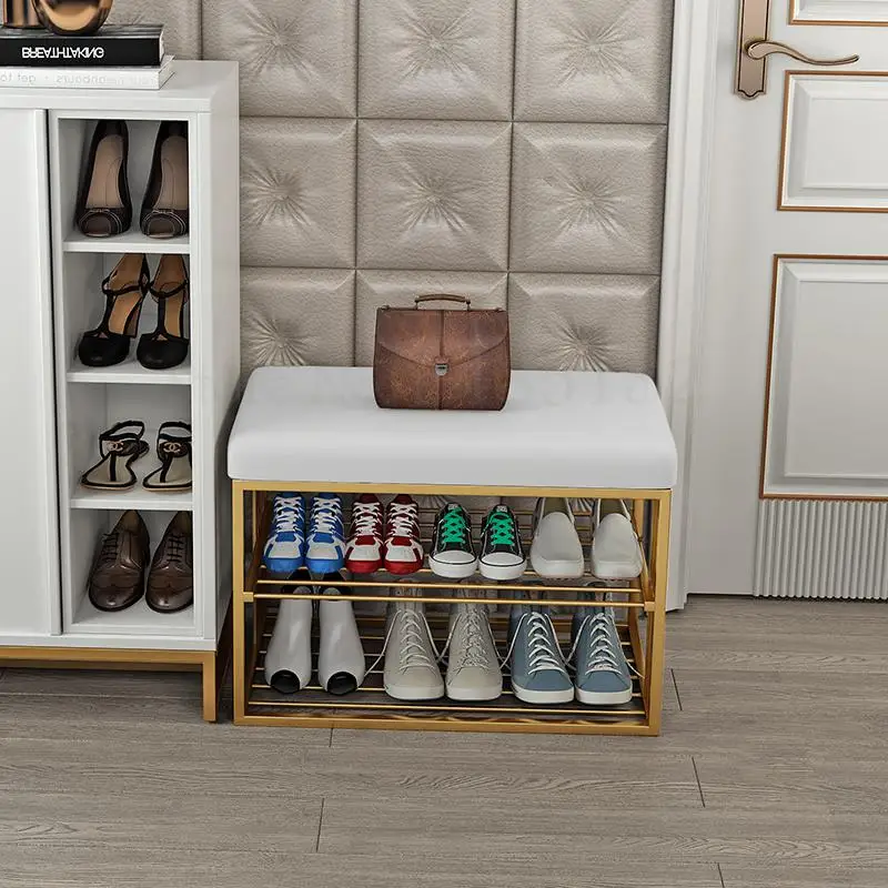 Шкаф для обуви в скандинавском стиле бытовые Придверные полки креативный стул