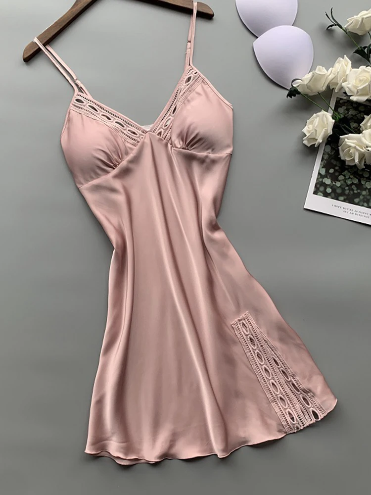 Весенняя Новинка сексуальная пижама с тонкими лямками женская нагрудным