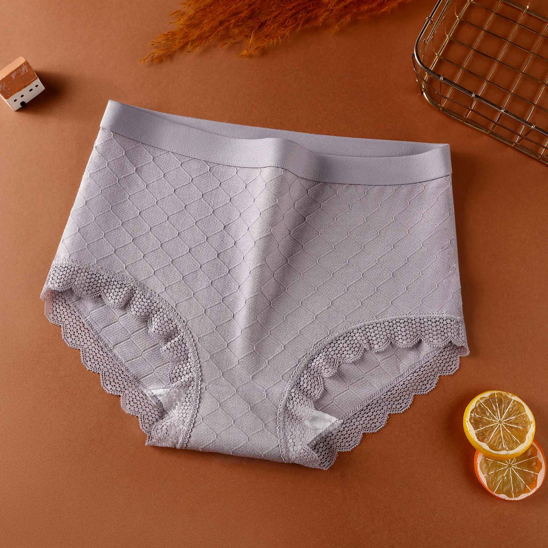 

2021 New Lingerie Women's Underwear Large Size Underwear Middle Waist High Waist Abdominal Women's Briefs Hip Lifting Pure
