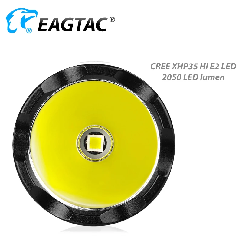 Супер Мощный тактический светодиодный фонарик EAGTAC T25LR 2200 люмен SFT40 USB