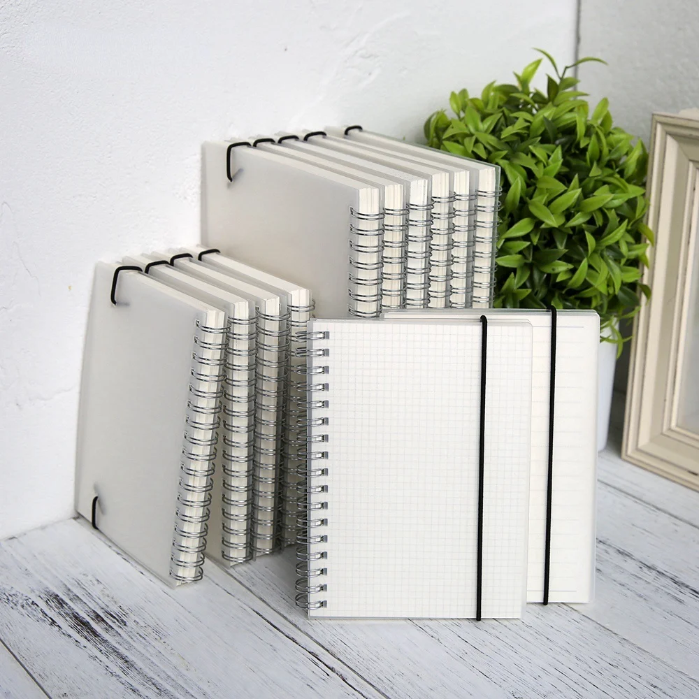 

A5 A6 Spiral book coil Notebook To-Do Lined DOT Blank Grid Paper Journal Diary Sketchbook For School Supplies Stationery Store