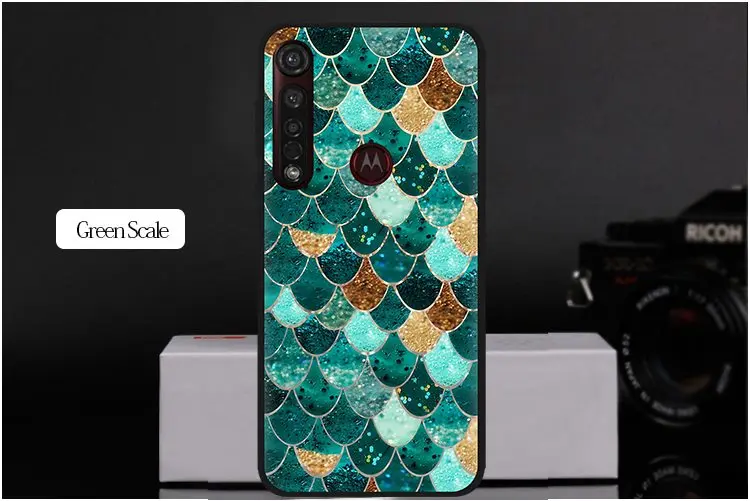 Чехол для Motorola Moto G8 Plus, мягкий матовый чехол с милыми животными и цветочным мрамором для Moto G8 play one macro, силиконовый чехол для телефона s