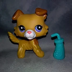 4 Действительно Редкие pet shop мини игрушки Действие стоячая коллекция коротких волос кошка белый розовый черный оранжевый тигр кошка и собака подарки - Цвет: 4
