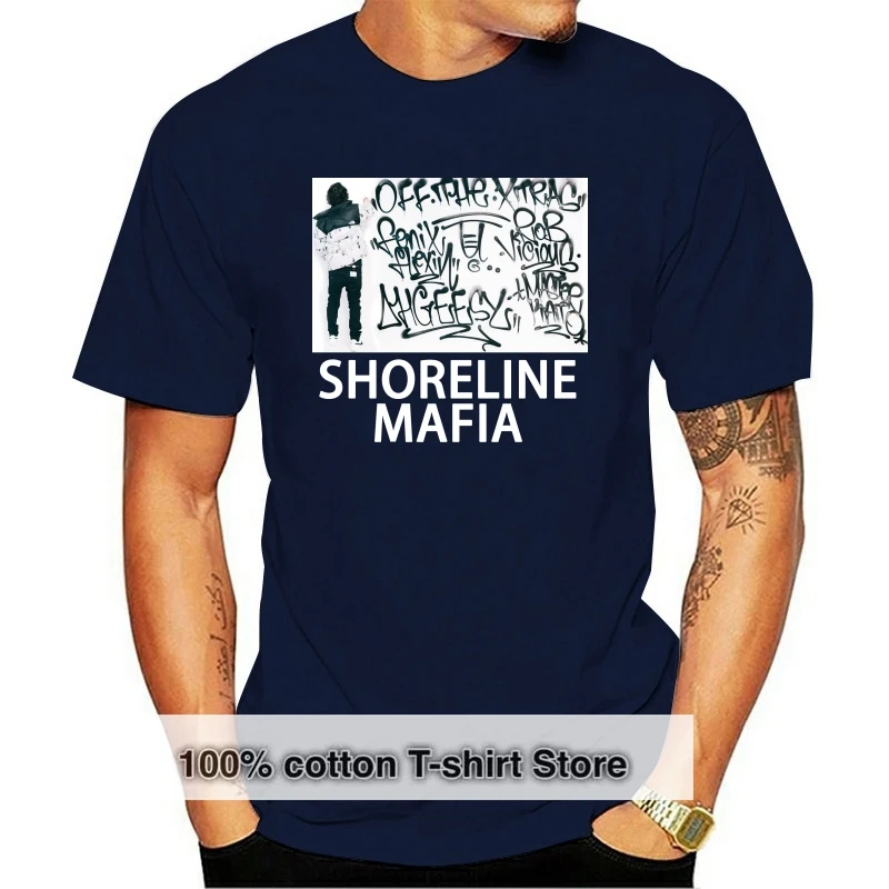 

SHORELINE MAFIA Tour - Black Mens T-Shirt M-3XL - SAN1