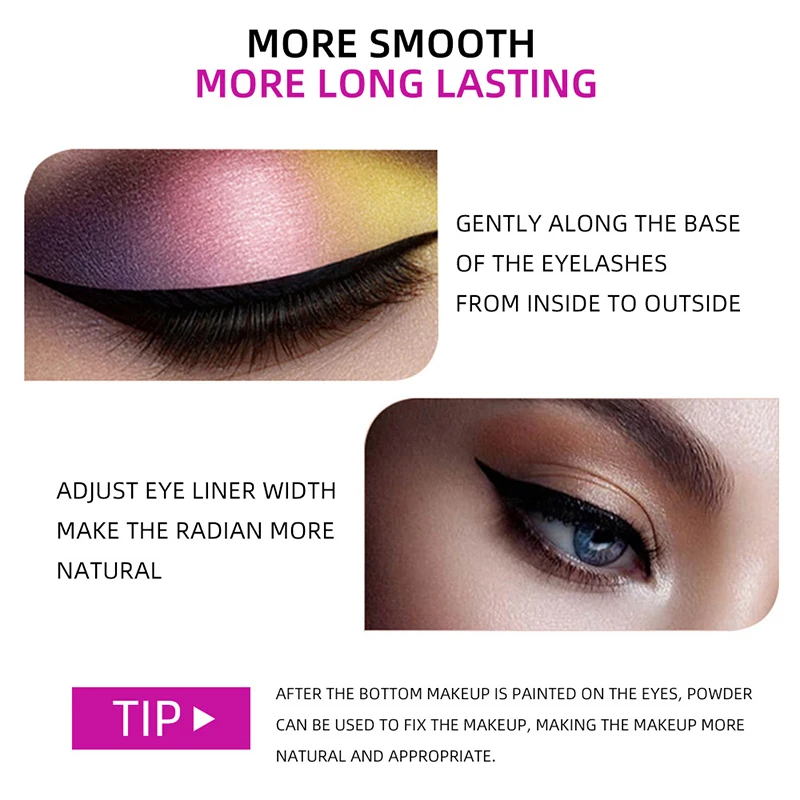 Красная леопардовая черная жидкая подводка для глаз стойкая водостойкая