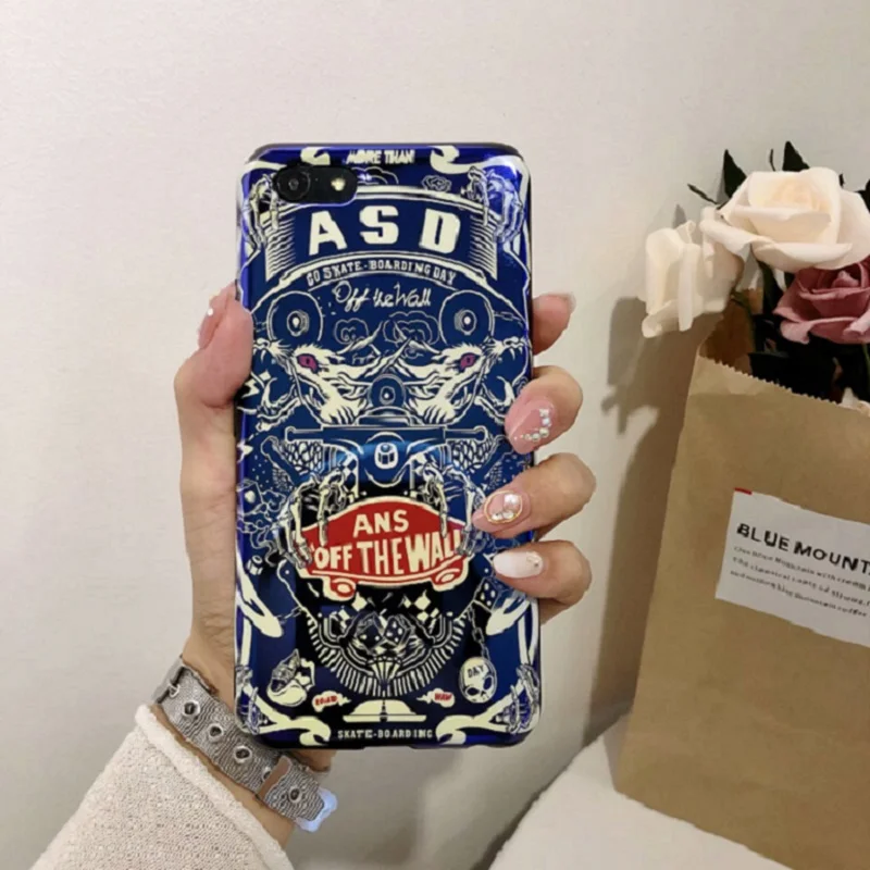 Милый чехол для OPPO Reno 2 K3 Realme X Pro A9 F11 A9X A3 R15X K1 F9 синий светильник с