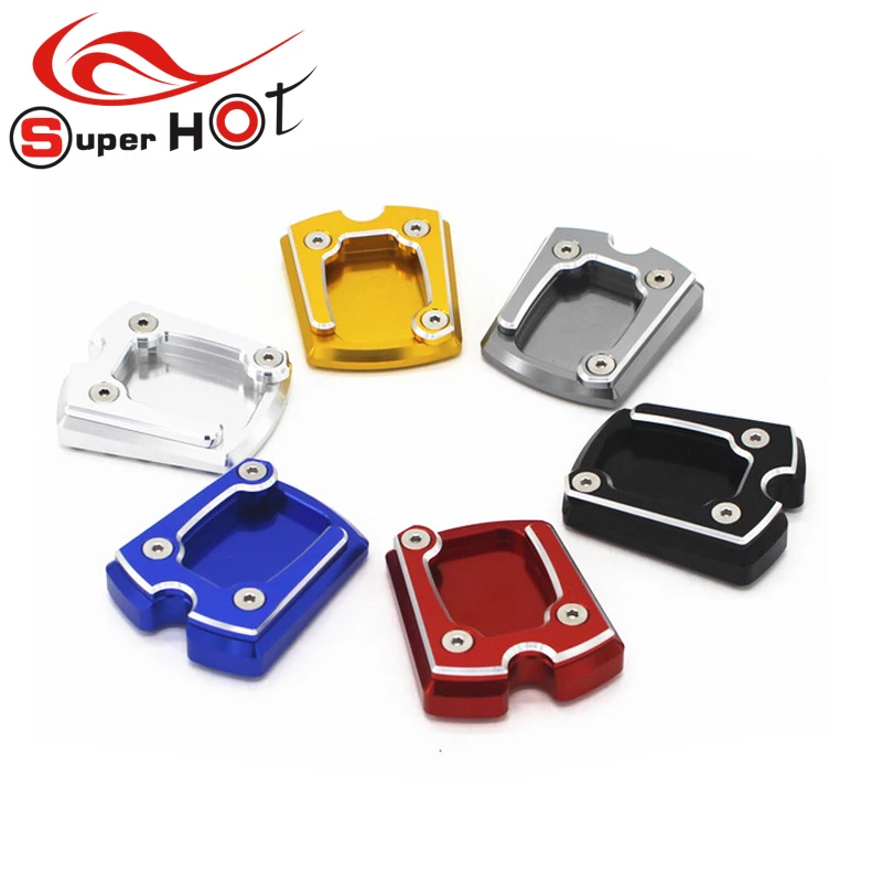 

For Honda NC700S/X NC750S/X CB500F/X Motorcycle Accessories CNC Alunimun Kickstand Plate Pad Stand Enlarger