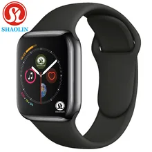 Bluetooth Smart Watch Series 6 SmartWatch Case for Apple iOS iPhone Xiaomi Android Smart Phone NOT Apple Watch (Red Button)