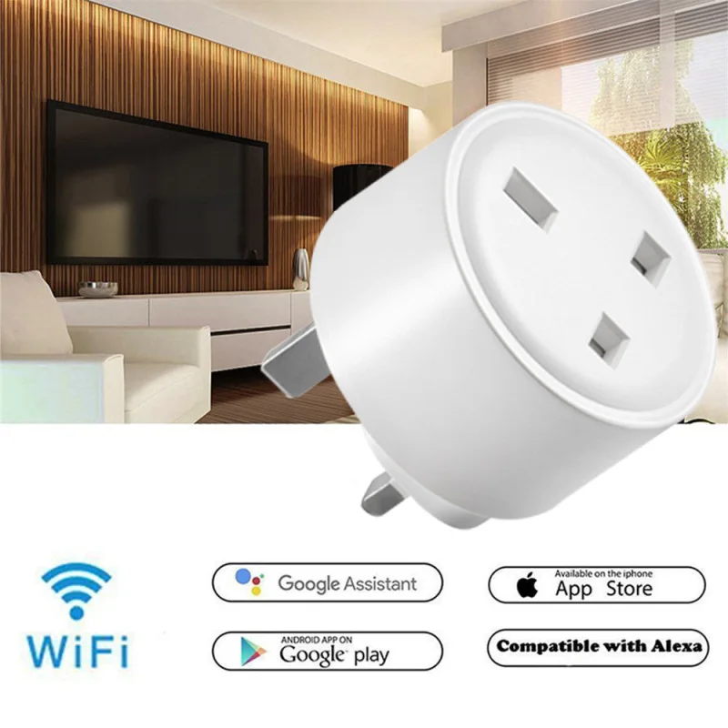 

Смарт-розетка Беспроводная с поддержкой Wi-Fi и таймером