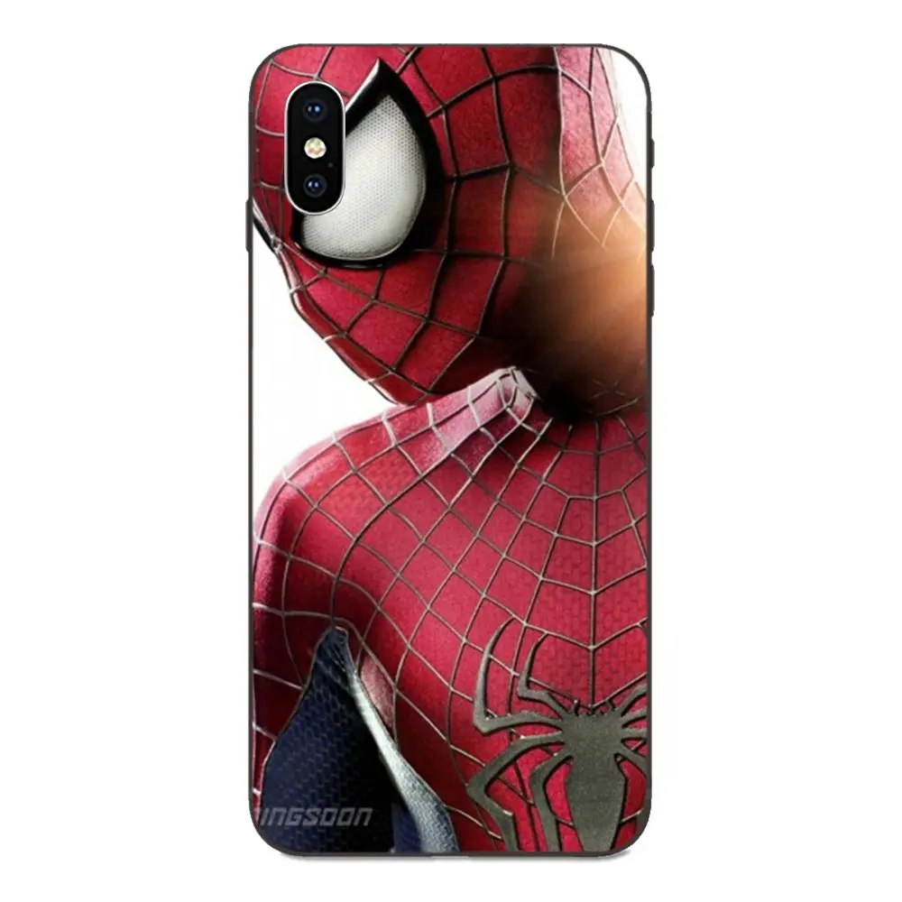 Костюм Человека-паука с принтами "Marvel", "Мстители", арт Супермен для Xiaomi Redmi Note 3 3 S 4 4A 4X5 5A 6 6A 7 7A K20 Plus Pro S2 Y2 Y3 мягкие чехлы для телефонов