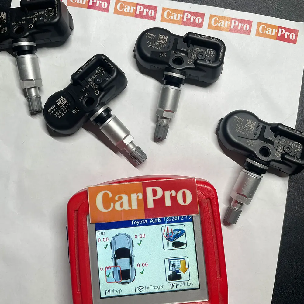Датчики давления в шинах TPMS PMV C210 42607 02031 02030 для Toyota Auris Avensis Corolla RAV4 Yaris Verso 433 МГц 4
