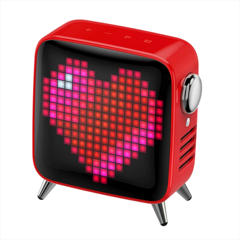 

HOT Sell in Amazon Divoom Tivoo Max Multifunctional 40W Premium LED speakers audio system sound with 10000 mah Lion Battery