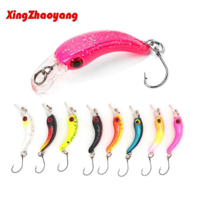 1 шт. рыболовная приманка в виде гольяна 40 мм г|Наживки для рыбной ловли| |