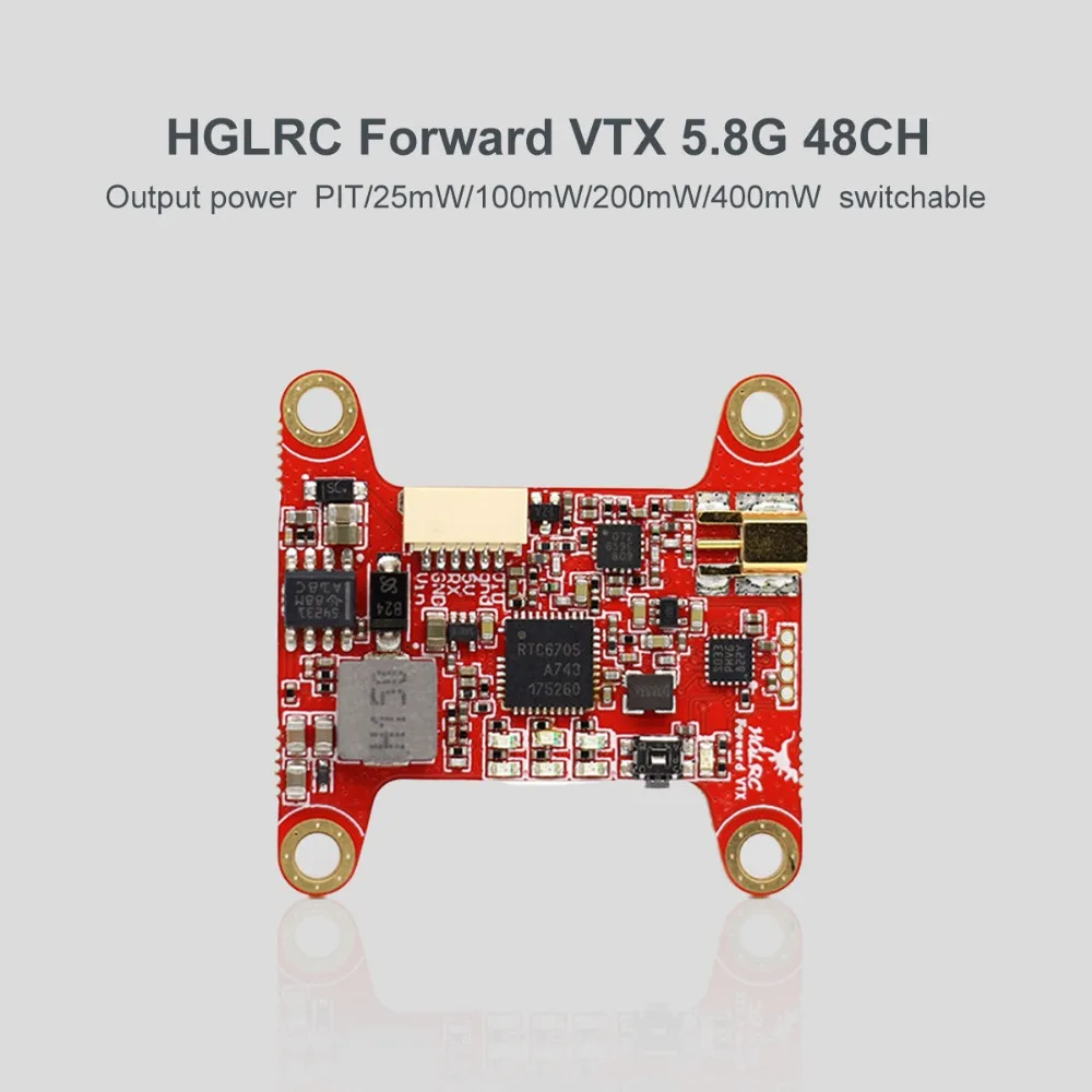HGLRC BATMAN220 220 мм FPV гоночный Дрон Airbus F4 OSD управление полетом VTX передатчик FPV передатчик 2450 кв двигатели 5152 пропеллер