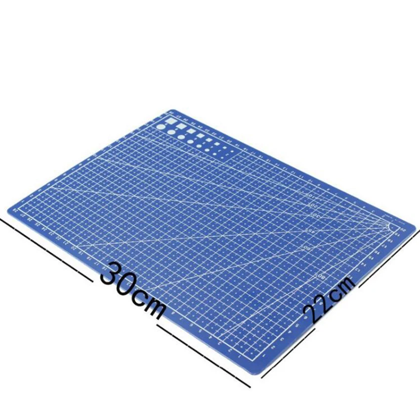 

A4 / 30 * 22cm sewing cutting mats Double-sided Plate design engraving cutting board mat handmade hand tools 1pc