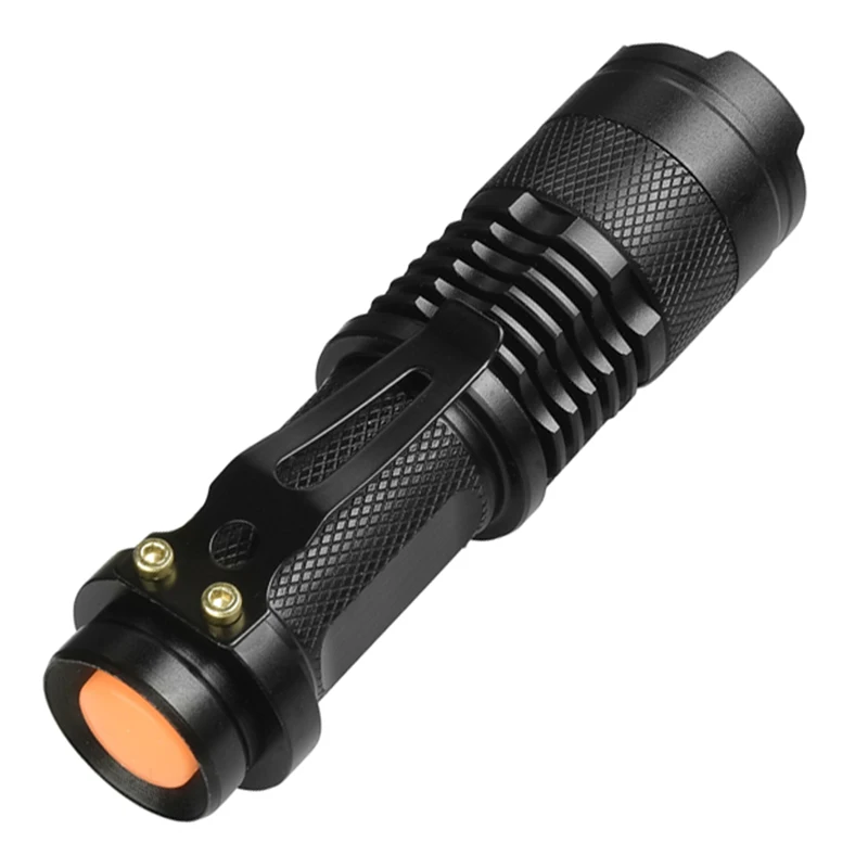 Z90 + SK68C Водонепроницаемый светодиодный мини-фонарик XPE COB Zoom алюминиевый 4 режима