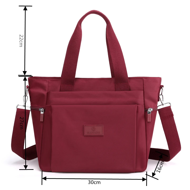 

Womens Hand Bags Designers Luxury Handbags Women Nylon Shoulder Bags Female Top-handle Bags Fashion Brand Handbags