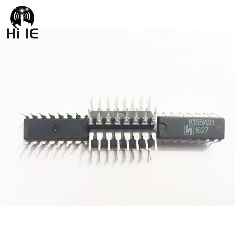 1 шт. K155ID1 K155 DIP16 светодиодные цифровые трубки драйвер часов IC чип десятичный BCD Nixie