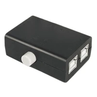 hot high quality new usb sharing share switch box hub 2 ports pc computer scanner printer manual hot promotion wholesale