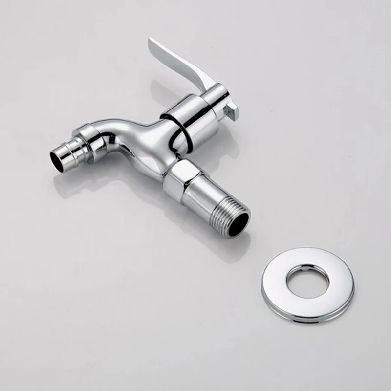 Настенный одиночный кран для холодной стиральной машины ручной сада ванной