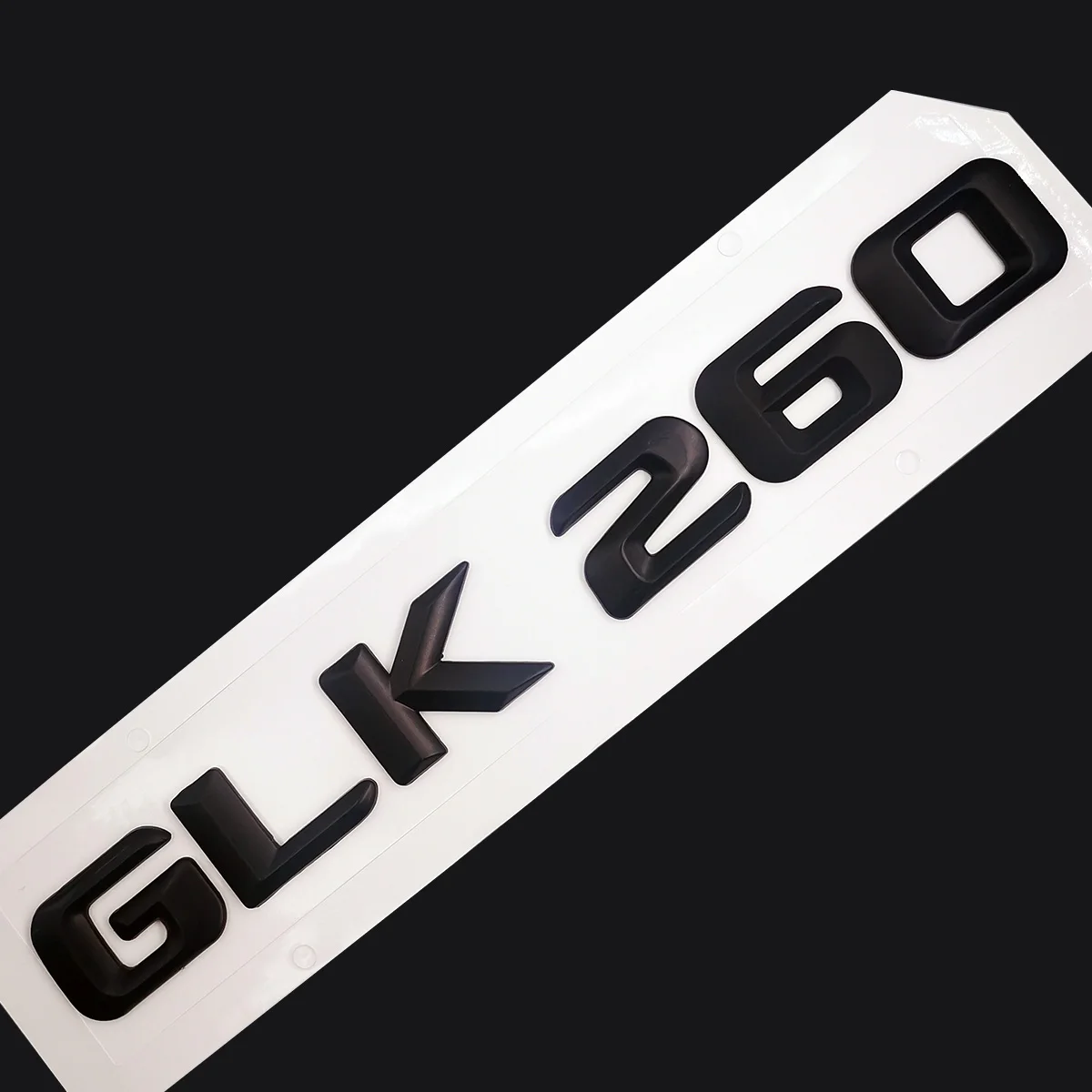 Оригинальный размер 1:1 Автомобильная эмблема заднего хвоста цифры-буквы