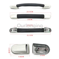 2pcs 15cm b016 flexible suitcase luggage case plastic spare strap handle grip replacement