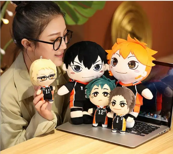 Игрушка плюшевая Аниме Haikyuu милая мягкая набивная кукла Кэй Ямагучи для девочек