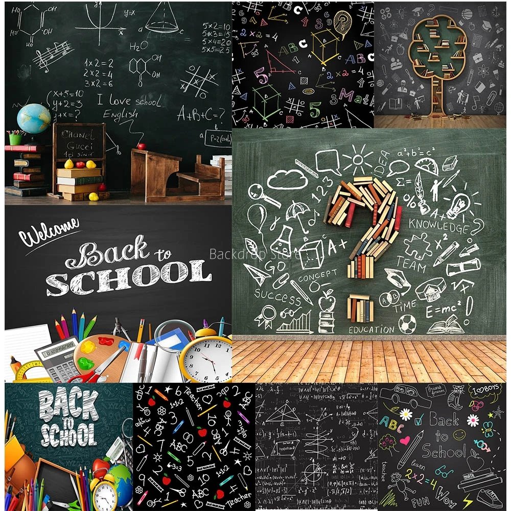 

Avezano Виниловый фон для фотосъемки с Фоны Back to School доска для рисования мелом вечерние декоративные фоны для фотостудии для фотосессии