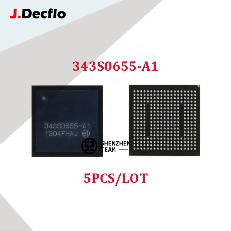 

JDecflo 5Pcs/Lot 343S0655-A1 343S0655 For PMIC iPad 5 Air 1 iPad5 Mini2 Power Supply IC Chip U8100 Integrated Circuits Circutos