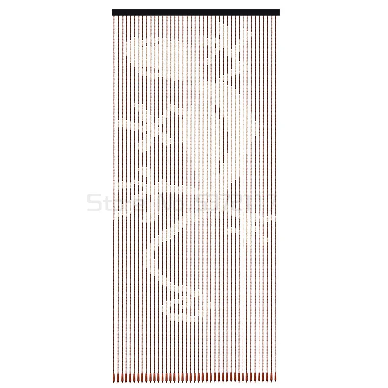 Занавес из деревянных бусин в форме тыквы подвесные двери занавес бытовой